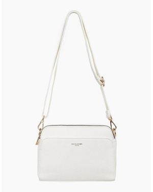 David Jones Madrid Shoulder Bag - White