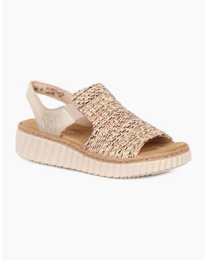 Rieker Cuba Sandals - Natural