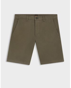 BOSS Boss Slim Fit Chino Shorts - Natural
