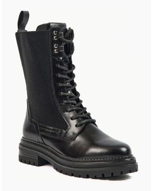 Pod Polly Calf Boots - Black