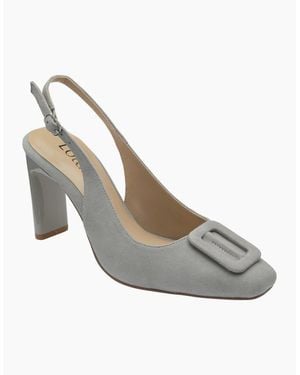 Lotus Luciana Slingback Court Shoes - White