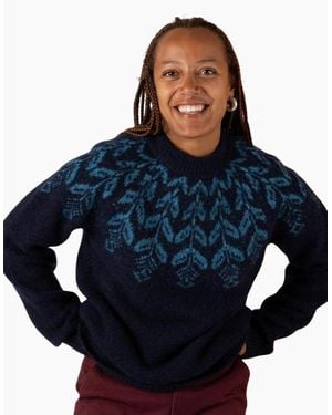 Saltrock Fairisle Pullover Knitwear Jumper - Blue