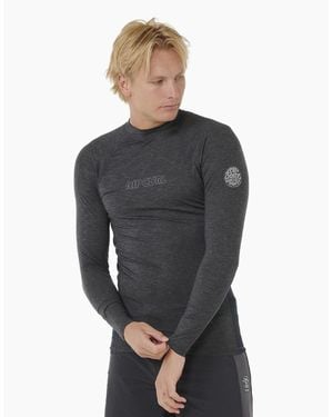 Rip Curl Rip Curl Dawn Partol Long Sleeve Rash Vest - Grey