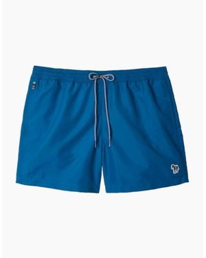 Paul Smith Zebra Swim Shorts - Blue