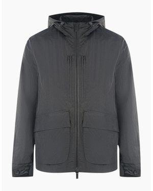 Lyle & Scott Lyle & Scott Plain Hooded Jacket - Grey