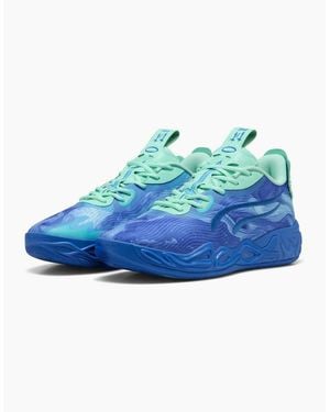 PUMA Mb.04 Lo Team Basketball Trainers - Blue