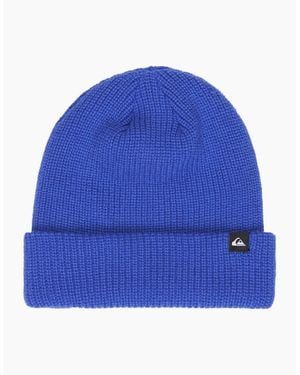 Quiksilver Performer Ribbed Beanie - Blue