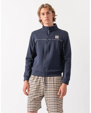 Aquascutum Scuba Piping Track Top - Blue