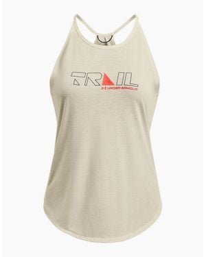 Under Armour Run Trail Tank - Natural