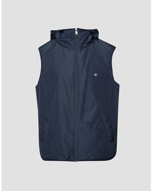 GANT Light Padded Vest - Blue
