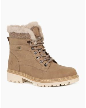 Remonte Claudia Ankle Boots - Natural