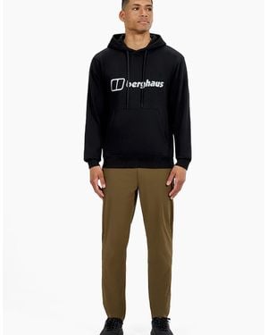 Berghaus Logo Hoody Light - Black