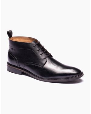 Base London London Belgrave Leather Ankle Boots - Blue