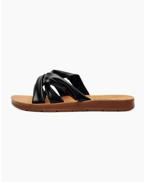 Divaz Luxe Zurich Sandal - Black