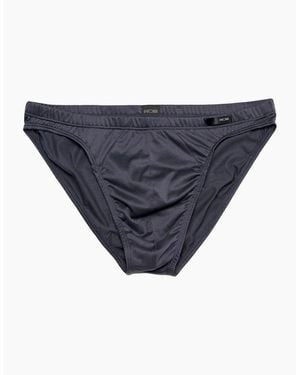 Hom Premium Cotton Comfort Micro Brief - Blue