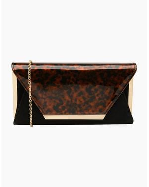 Lotus Martha Clutch Bag - Brown