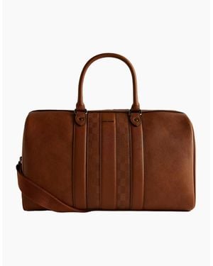 Ted Baker Waylin House Check Tan Holdall - Brown