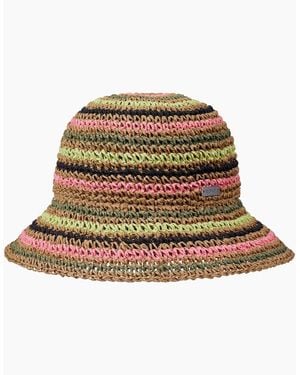 Roxy Candied Peacy Bucket Hat - Natural