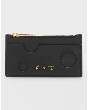 Off-White c/o Virgil Abloh Burrow Zipped Coin Purse - Black