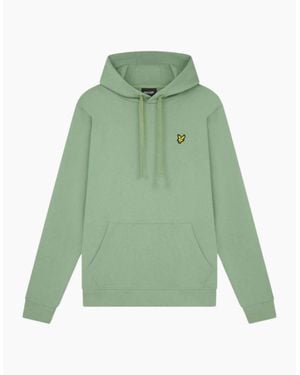 Lyle & Scott Lyle & Scott Club Emblem Dark Hoodie - Green
