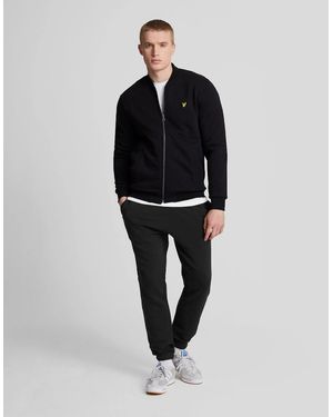 Lyle & Scott Slim Fit Cotton Joggers - Black