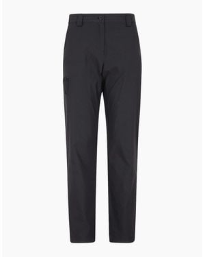 Mountain Warehouse Ladies Stretch Hiking Trousers - Blue