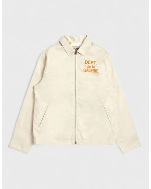 GALLERY DEPT. Montecito French Logo Cream Jacket - Natural
