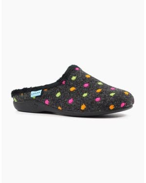 Lunar Peanut Slippers - Black