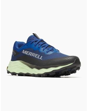Merrell Agility Peak 6 Gtx Runner Polyurethane Mariana Trail Running Shoes - Blue