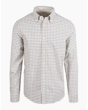 GANT Reg Archive Oxford Check Shirt - White