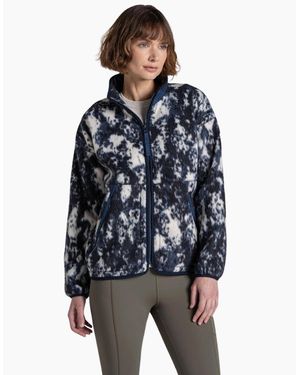 Craghoppers Dante Patterned Full Zip Fleece - Blue