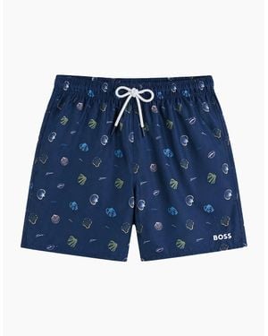 BOSS Boss Sunfish Swim Shorts - Blue