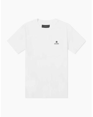 Amiri Micro Ma Bar Tee - White
