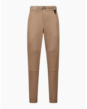 Moncler Cuffed Trousers Tan - Natural