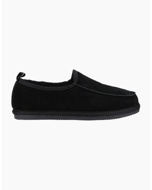 Hush Puppies Charles Memory Foam Slippers - Black