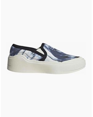adidas Asmc Court Canvas Low Top Trainers - Blue