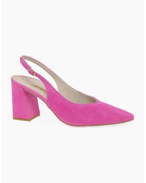 Paul Green Willa Open Court Shoes - Pink