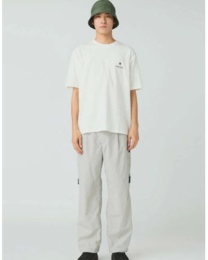 Snow Peak Snow Peak Soft Cotton Relaxed Logo T-Shirt - White