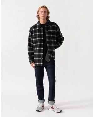 BOSS Boss Losky Long Sleeve Check Shirt - Black