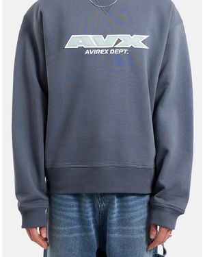 AVX Squadie Sweatshirt - Blue