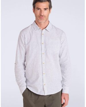 Mountain Warehouse Lowe Stripe Shirt - White