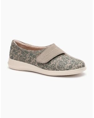 Hotter Wrap Slippers - Grey