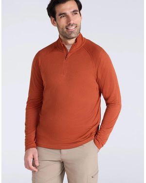 Mountain Warehouse Spin Textured Half Zip Sweatshirt