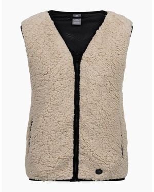 Trespass Ladies Roslin Fleece Gilet - Natural