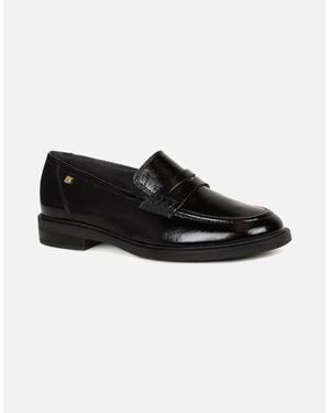 Paul Green Halle Penny Loafers - Black