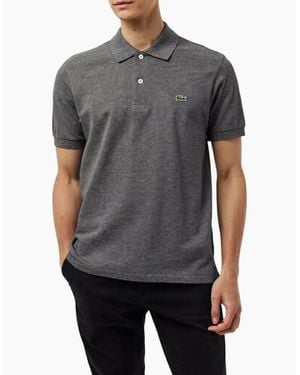 Lacoste L1264 Polo T Shirts Classic Fit - Grey