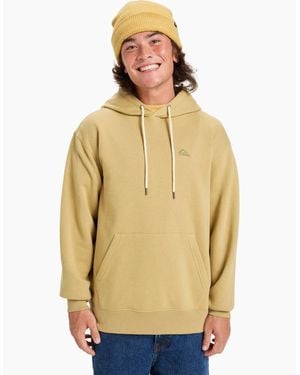Quiksilver Salt Water Embroidered Hoodie - Natural