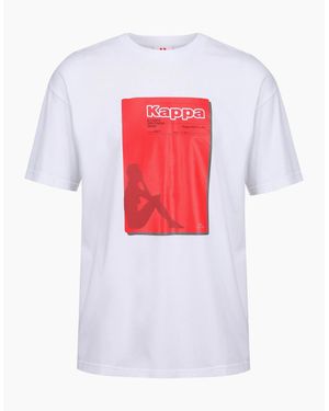 Kappa Enfas Logo T-Shirt - White