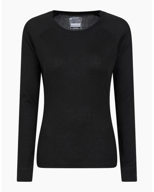 Mountain Warehouse Ladies Talus Long-Sleeved Top - Black