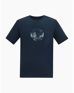Regatta Fingal Line Art Stretch T-Shirt - Blue